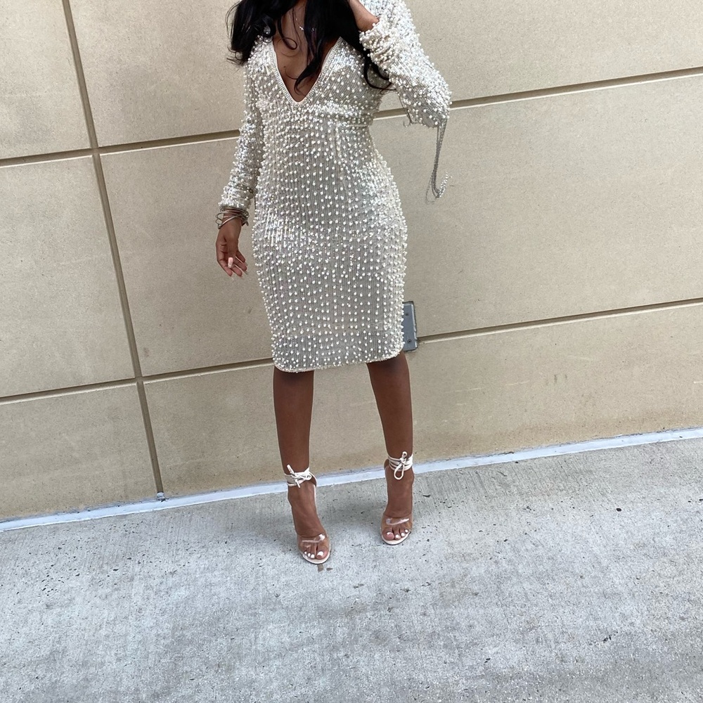 Fashion nova dress, size xs, worn once!